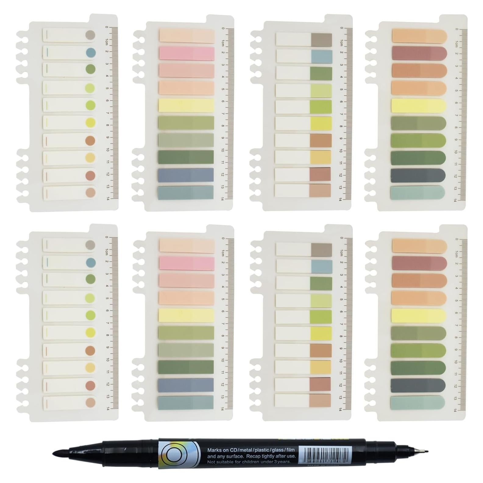 1600 Pestañas Adhesivas Transparentes YOUDEFUL 4.39x1.09 cm