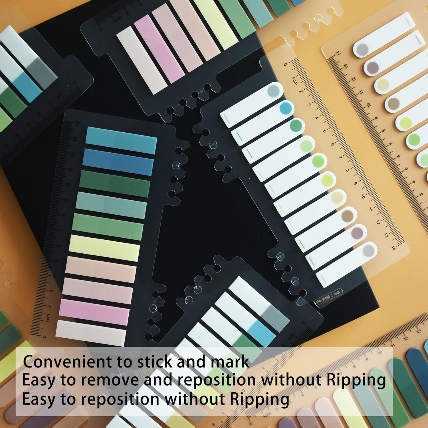 1600 Pestañas Adhesivas Transparentes YOUDEFUL 4.39x1.09 cm