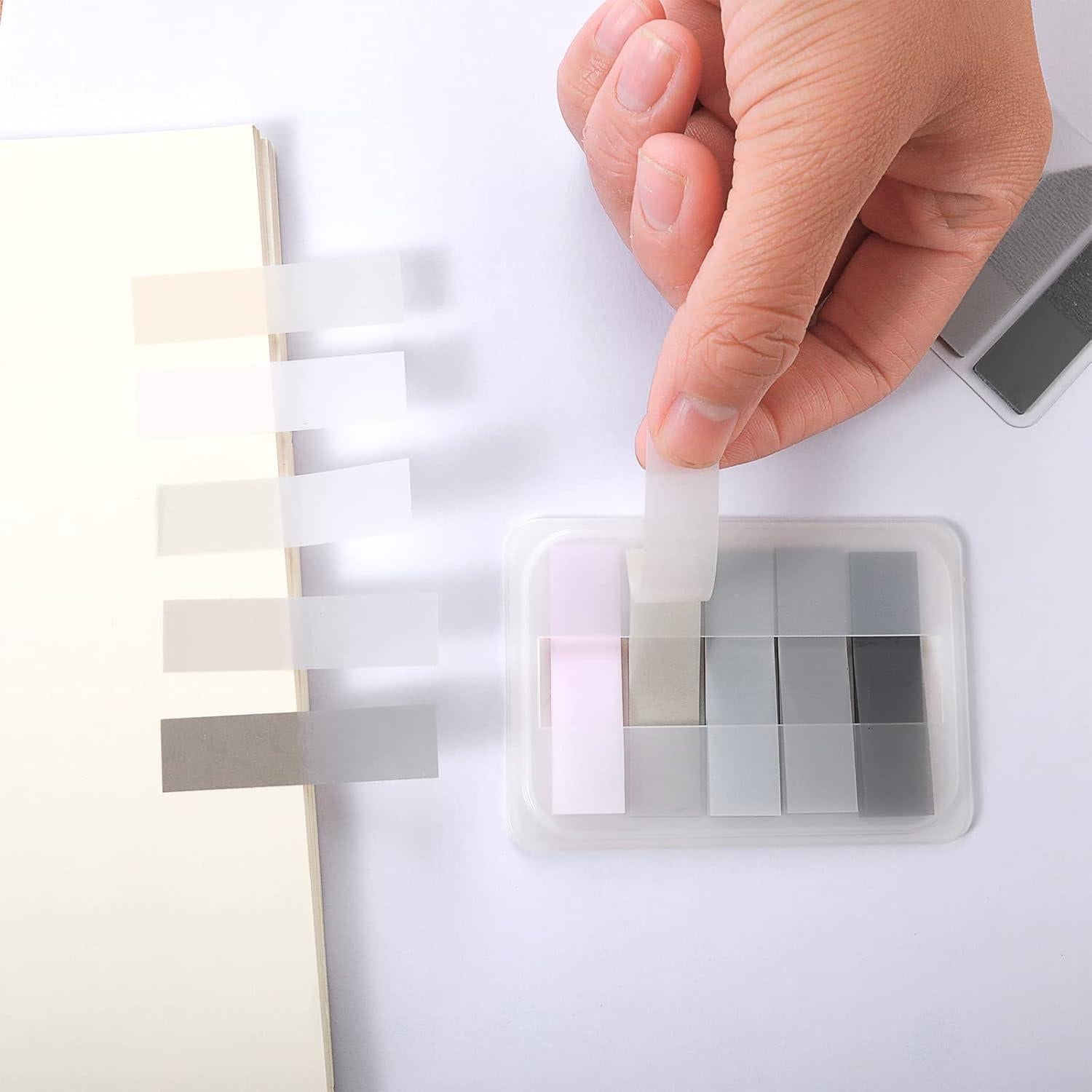 600 Pestañas Adhesivas Transparentes Bremorou - Color Pastel