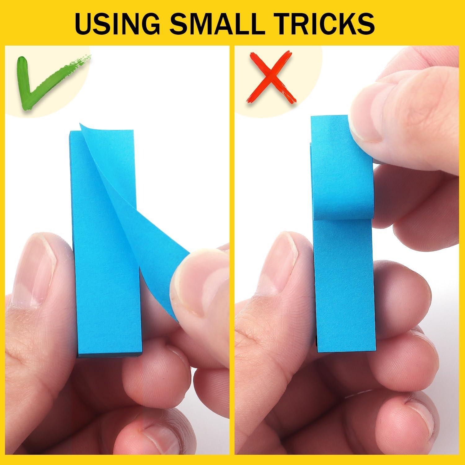 30 Almohadillas Notas Adhesivas Banderas Lobo Oriental 1.5x5.1cm