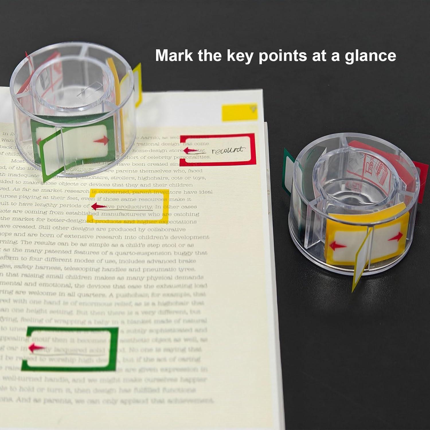 Notas Adhesivas Transparentes OKETHERMO 150 Pestañas Flecha