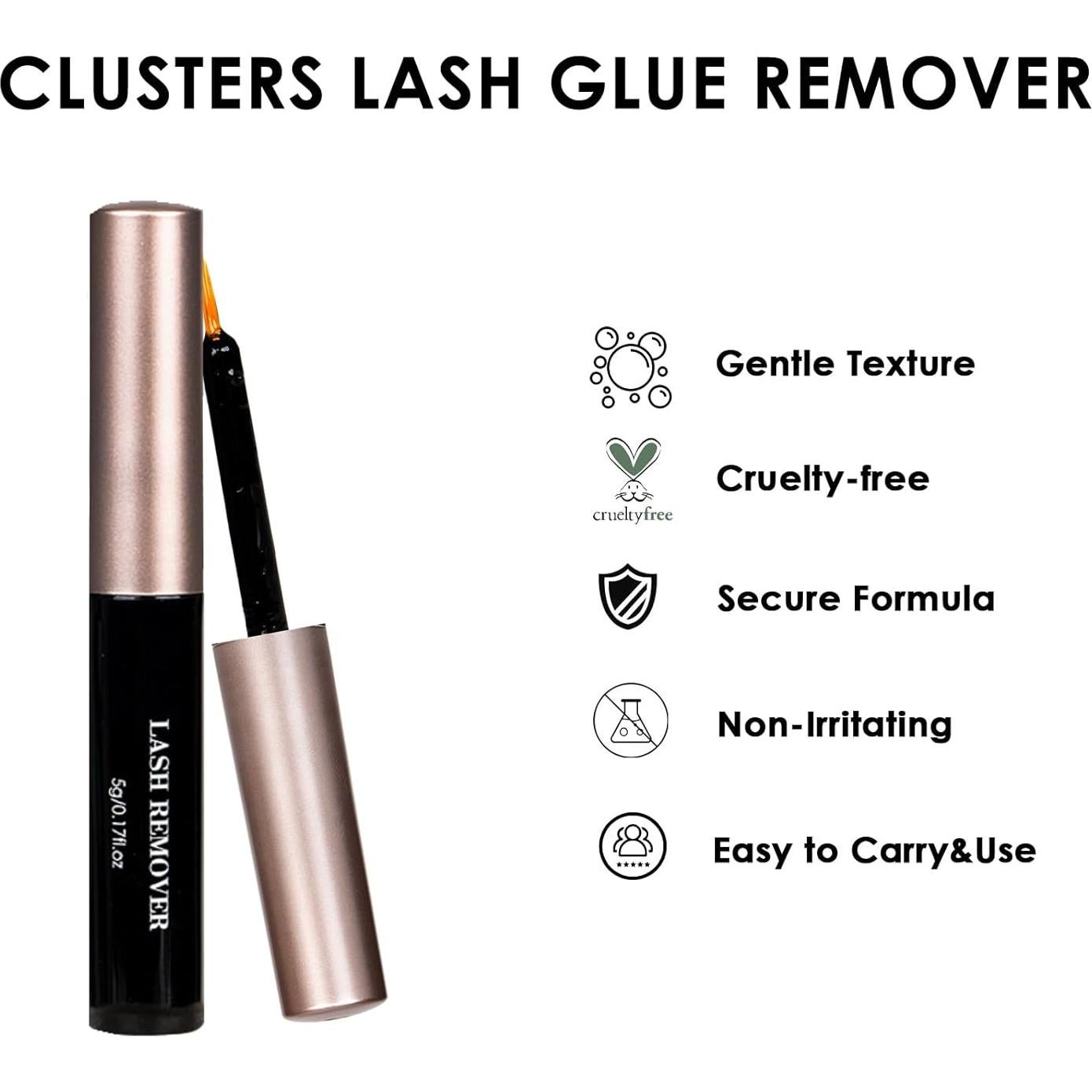 Kit de Extensiones de Pestañas 320pcs SL 30D 40D Adhesivo y Sellador