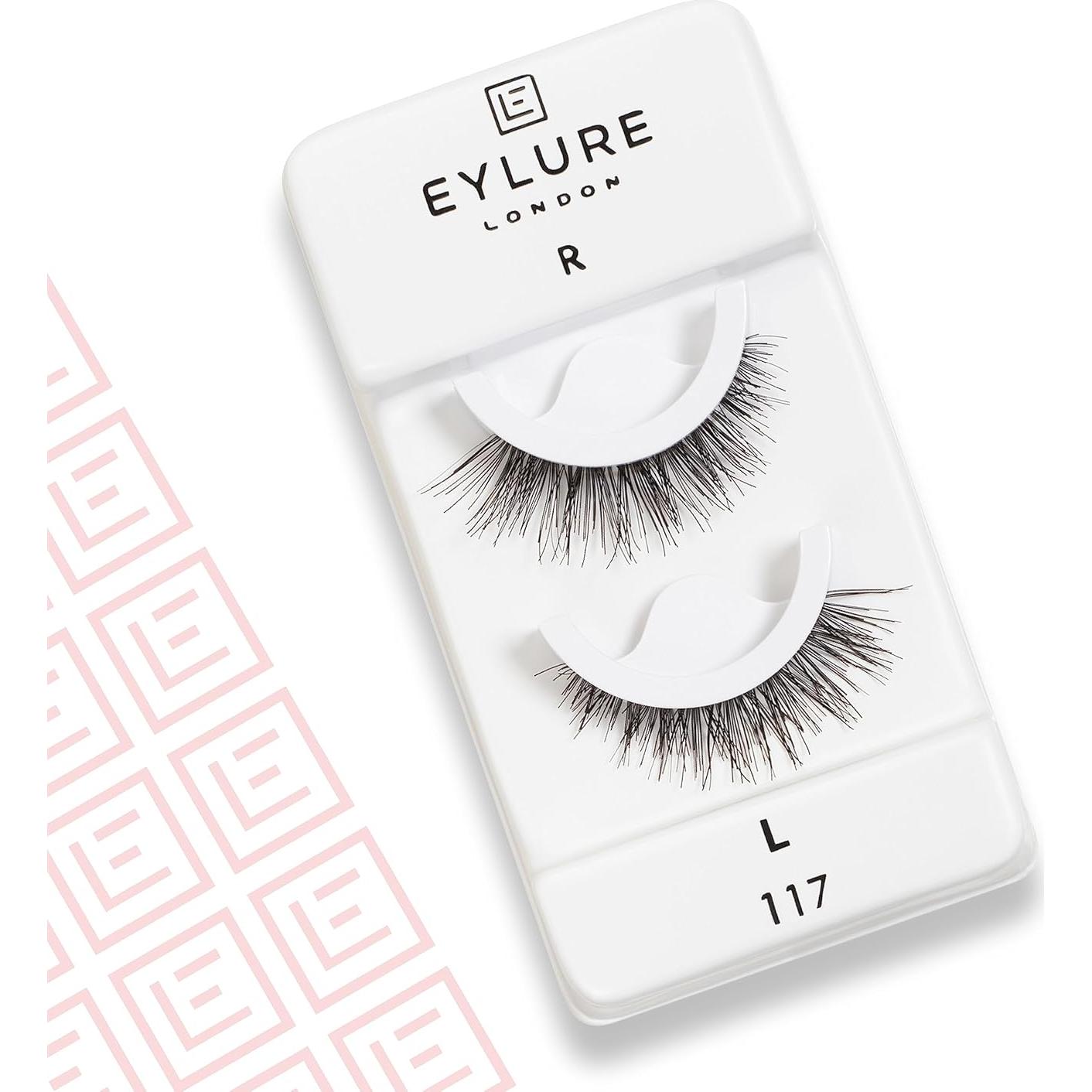 Pestañas Postizas Pre-Adhesivas Eylure Wispy No. 117 - 1 Par