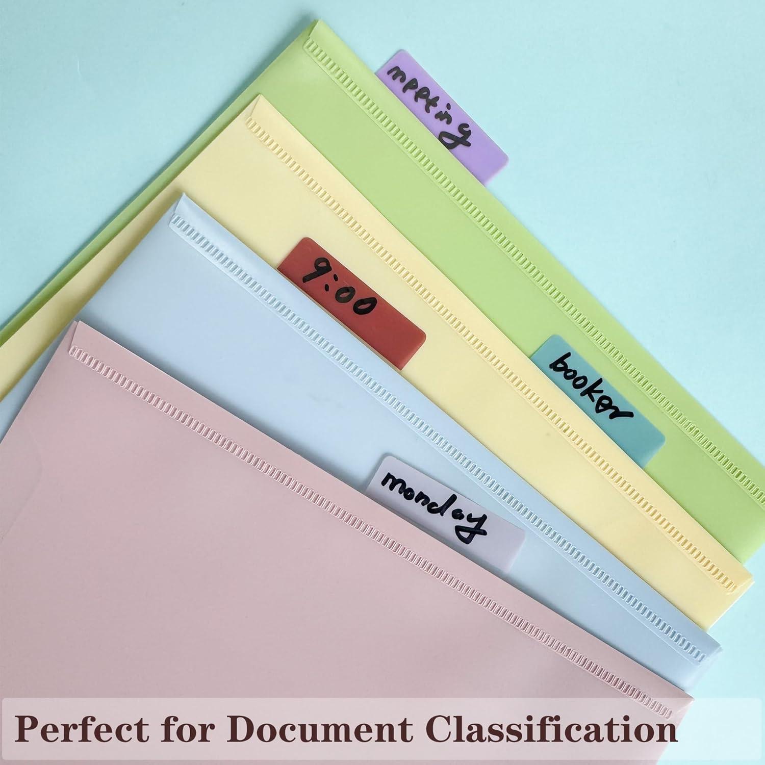 Pestañas Adhesivas ELII 300 Pcs Escriturables y Reposicionables