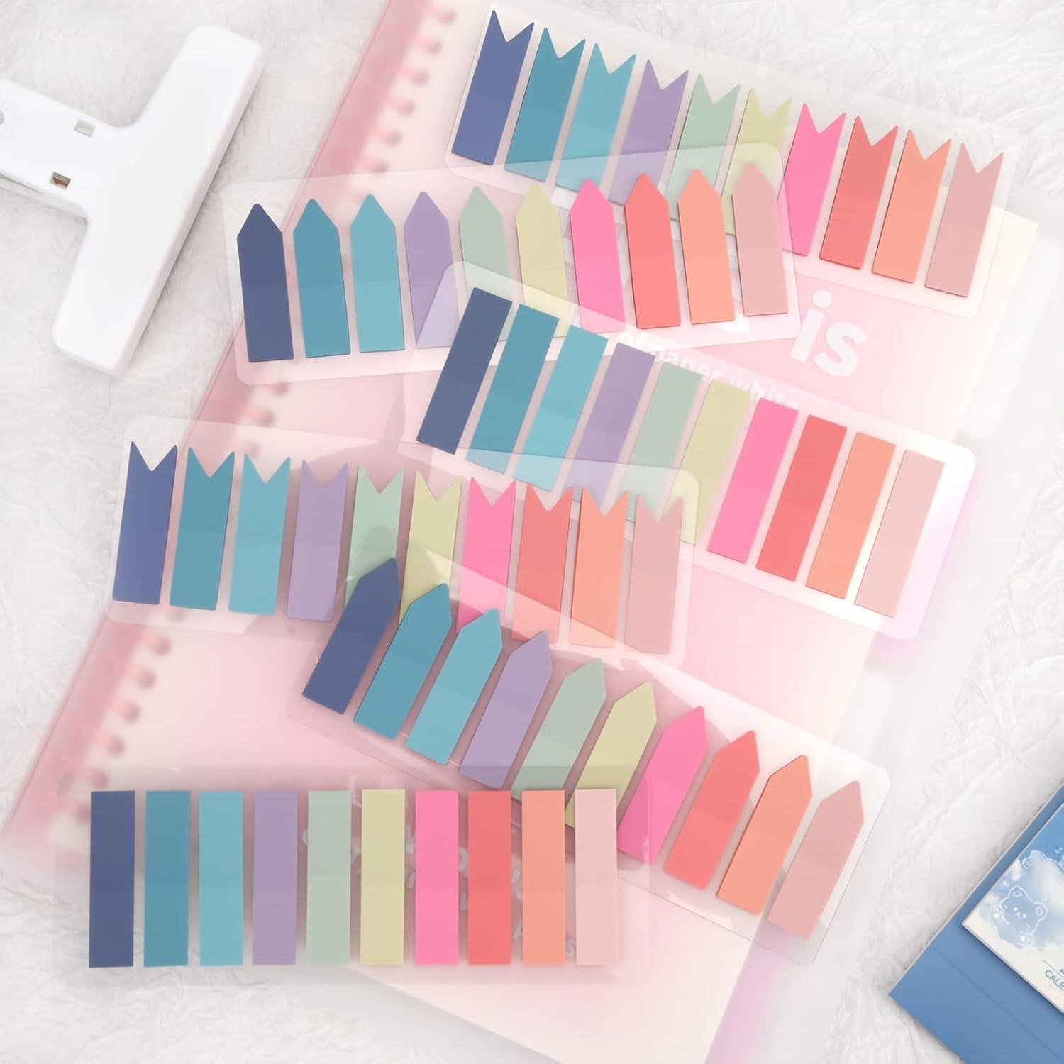 Pestañas Adhesivas Transparentes Temiary 1200 Piezas Morandi