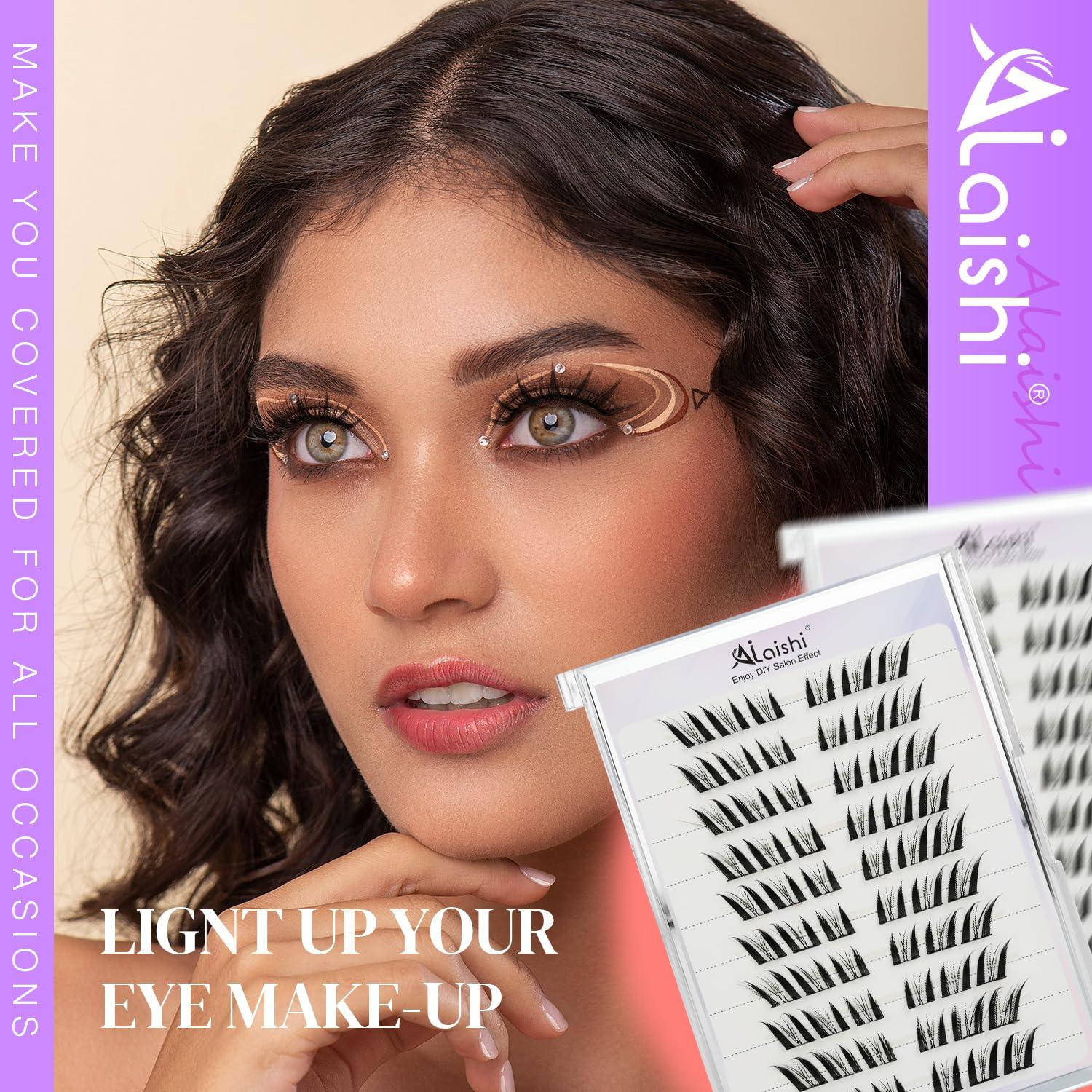 Pestañas Autoadhesivas AILAISHI 10-14mm 60pcs D Curl Fluffy