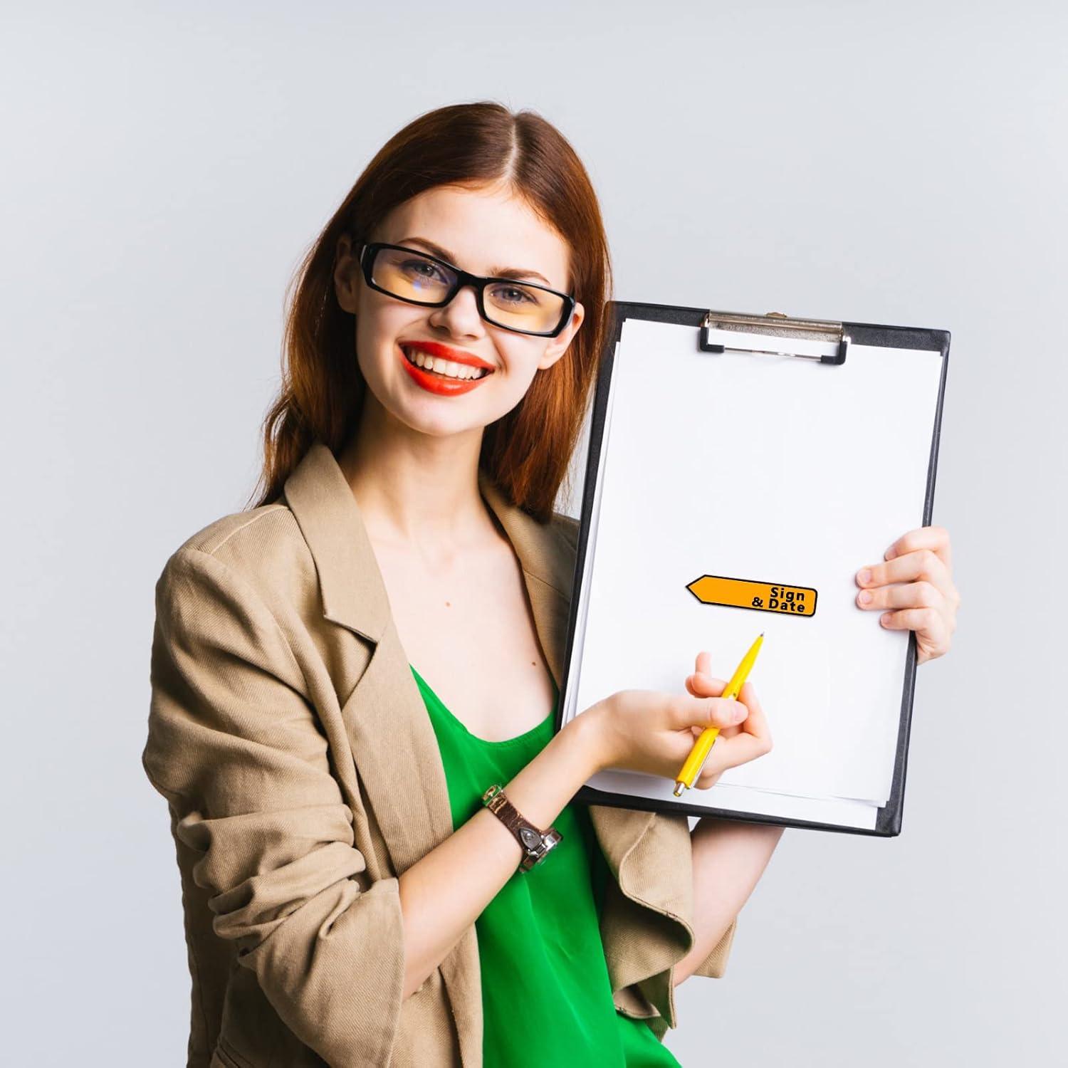 Pegatinas de Fecha Firmar Colarr 1000 Piezas Multicolor