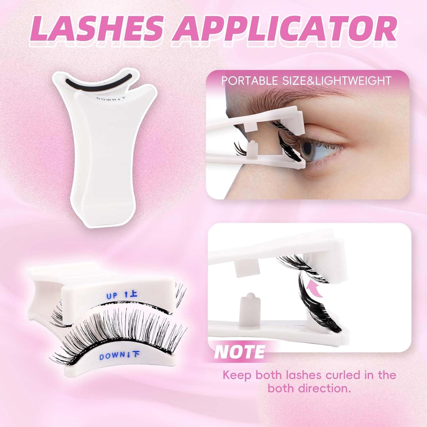 Pestañas Magnéticas FADLASH Reutilizables 2 Pares con Aplicador