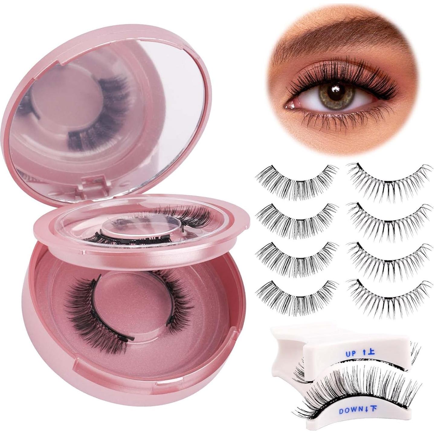 Pestañas Magnéticas FADLASH Reutilizables 2 Pares con Aplicador