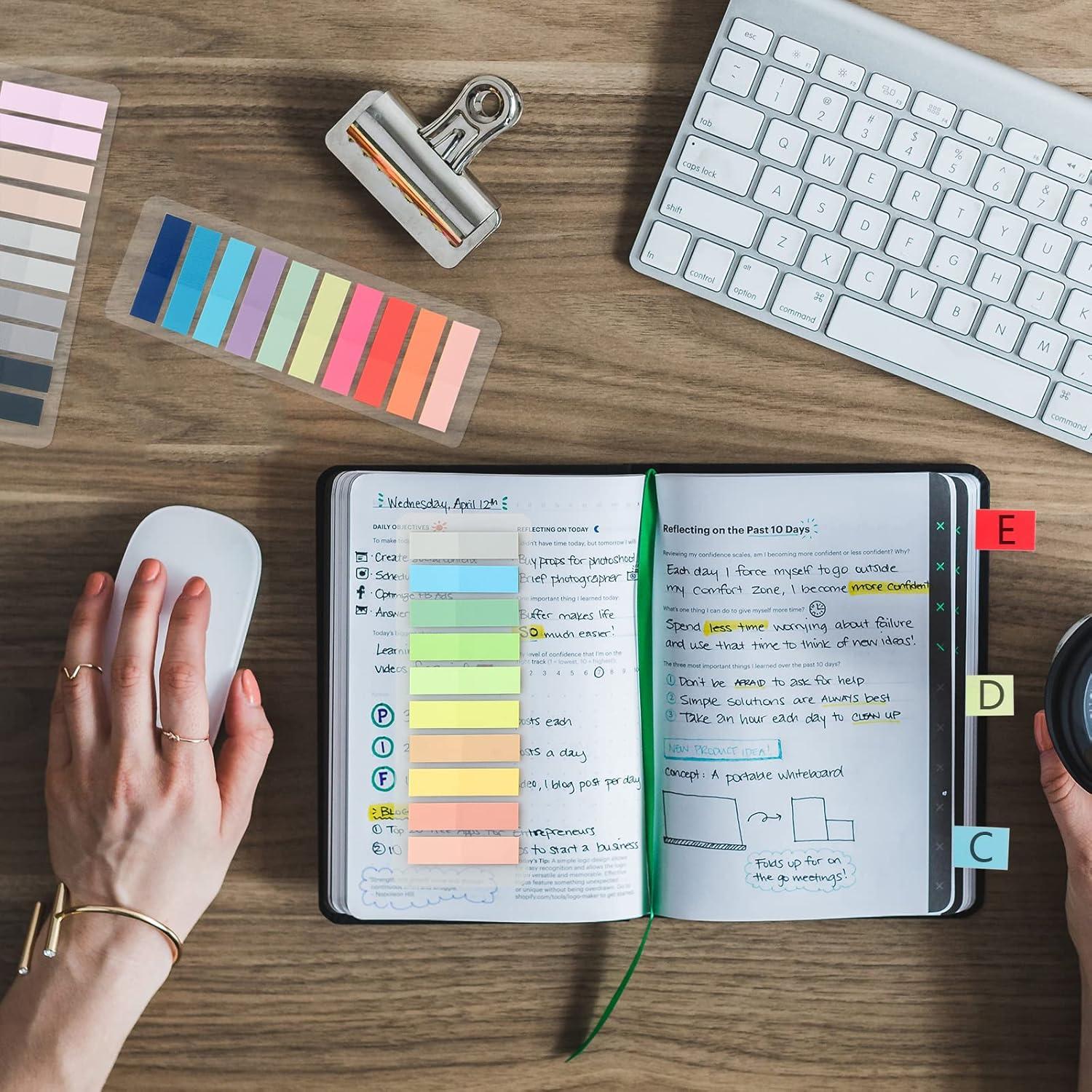 Pestañas Adhesivas Morandi Newplenty 3600 Pcs Multicolor