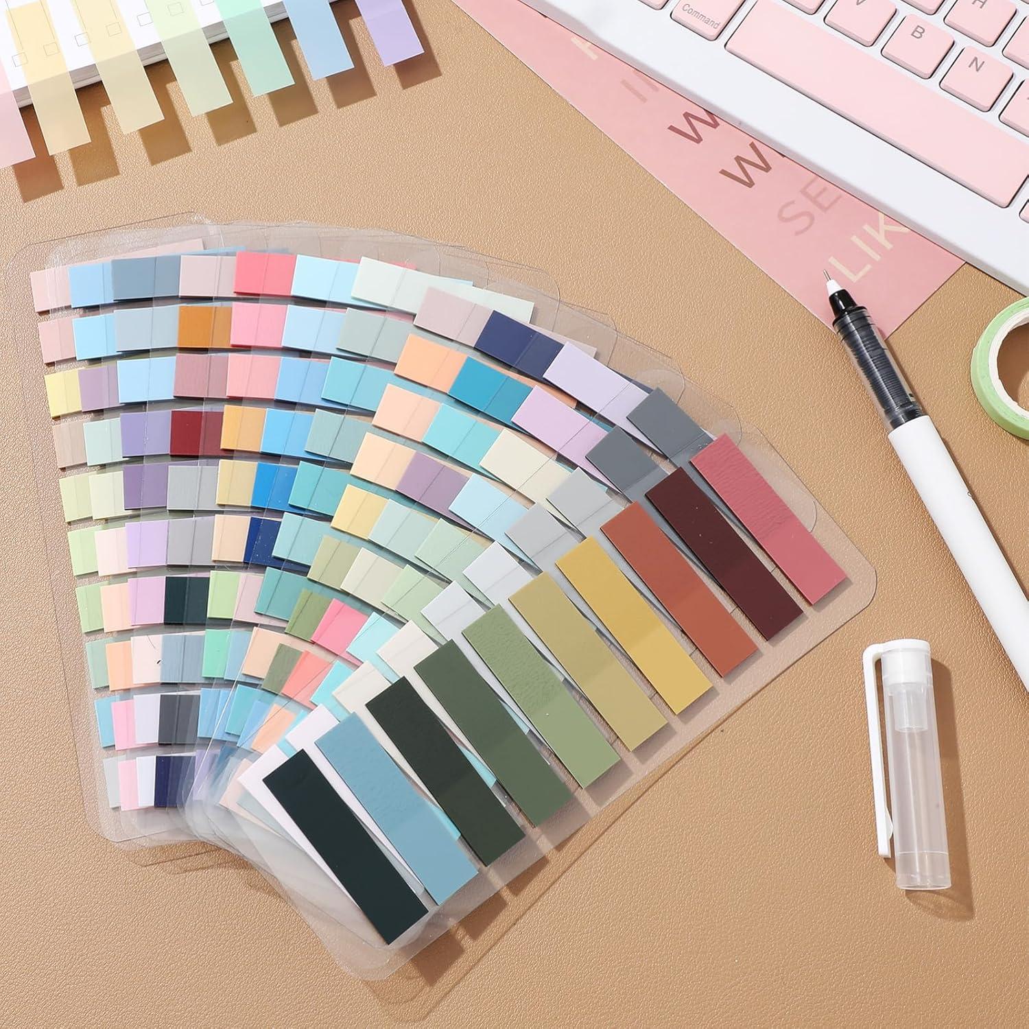 Etiquetas Adhesivas Reescribibles Lurrose 2400pcs Multicolor