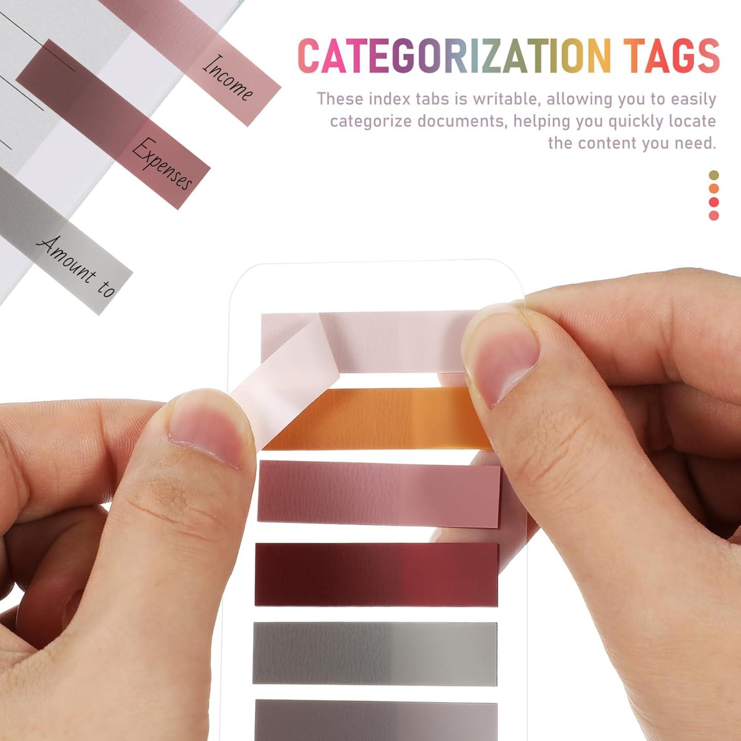 Etiquetas Adhesivas Reescribibles Lurrose 2400pcs Multicolor