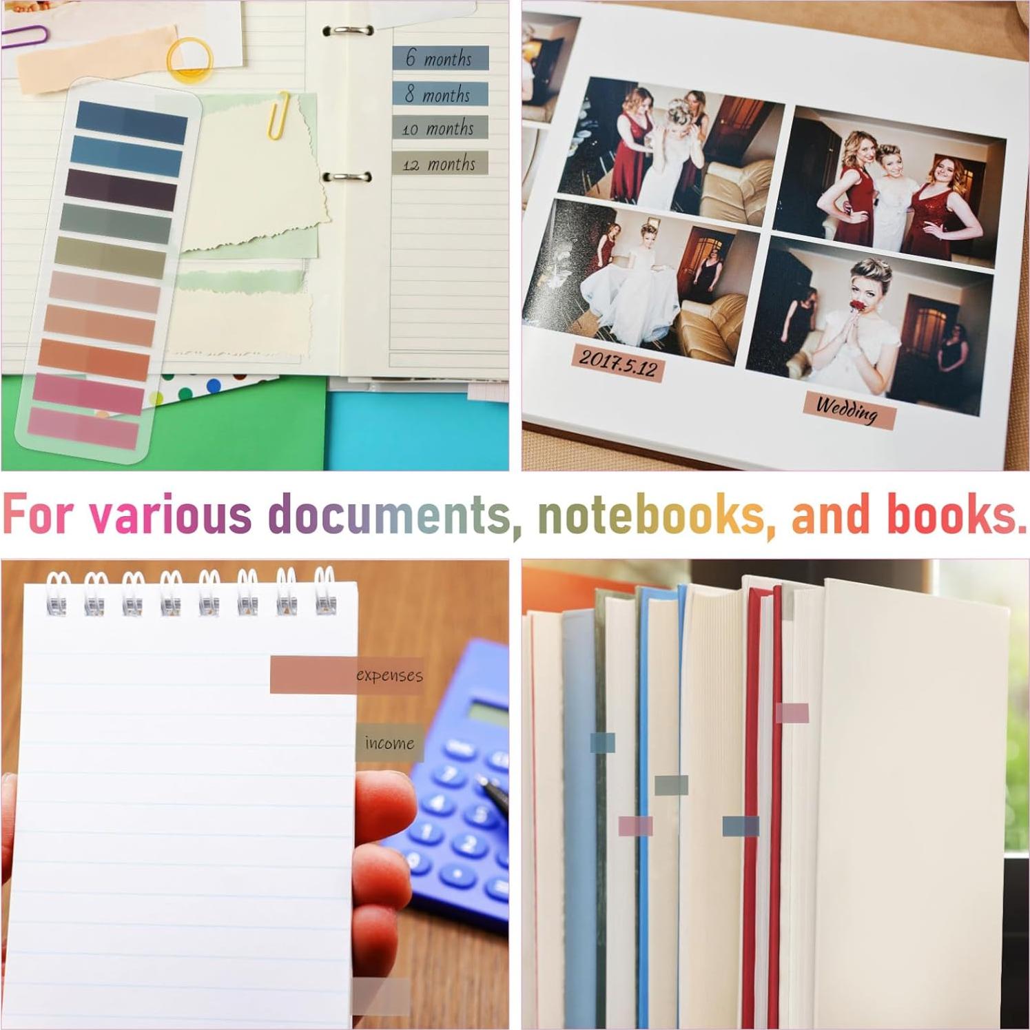 Etiquetas Adhesivas Reescribibles Lurrose 2400pcs Multicolor