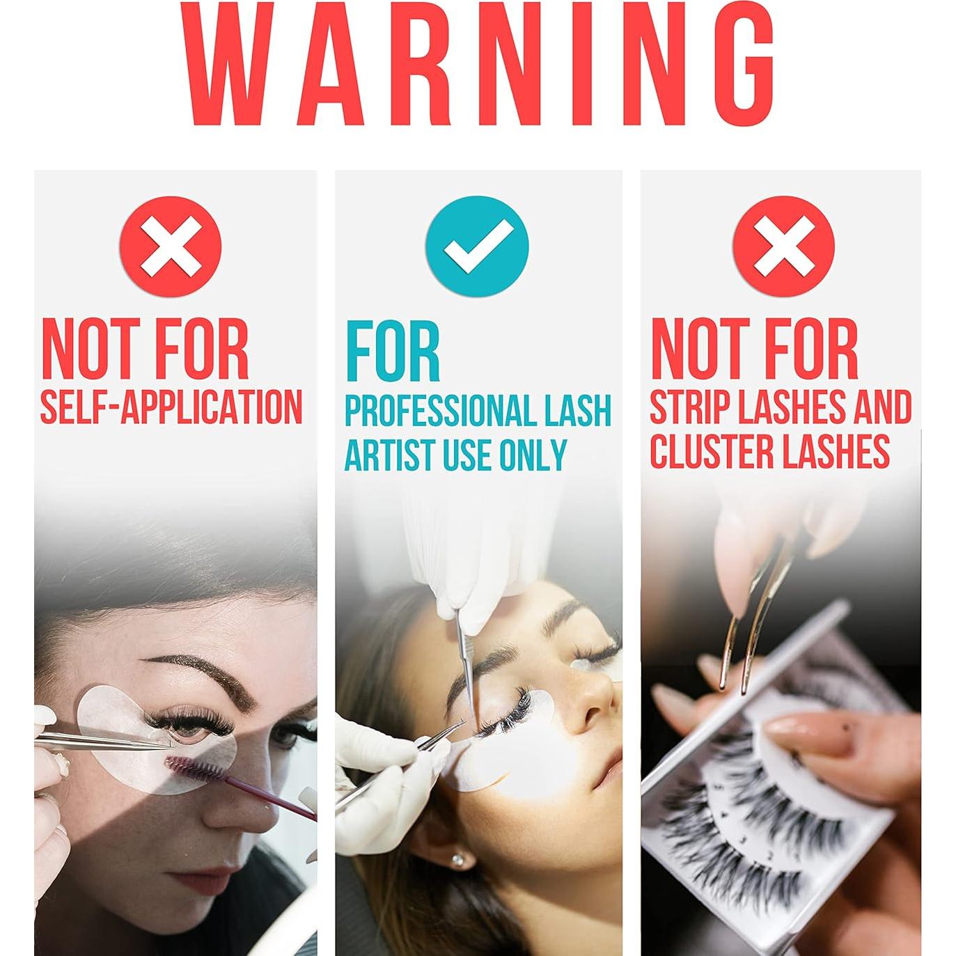 Pegamento para Pestañas Stacy Lash 5ml - Secado 3-4s, 6 Semanas