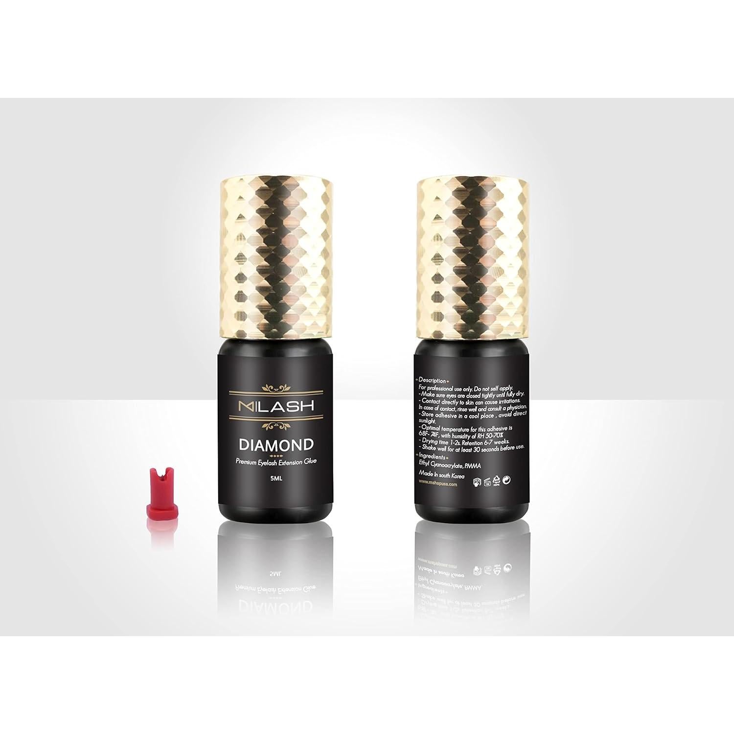 M|LASH Pegamento para Pestañas 5ml - Adhesivo Profesional 6-7 Semanas