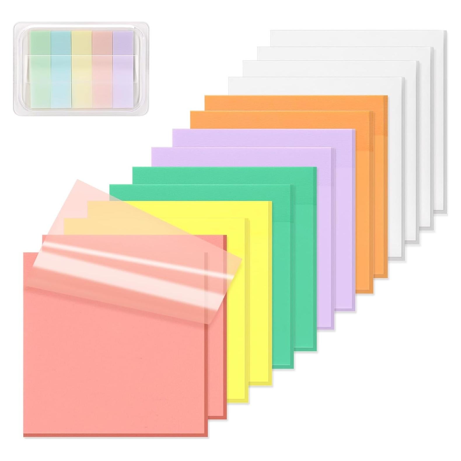 Notas Adhesivas Transparentes SYMDROMIA 7.62cm 800 Hojas