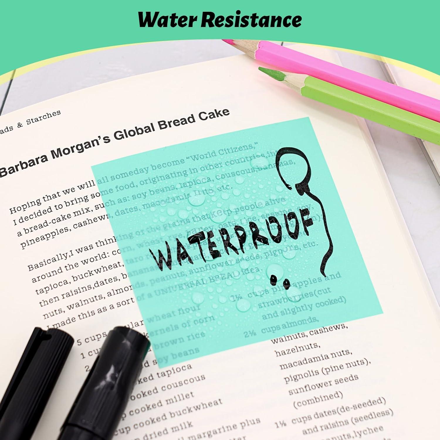 Notas Adhesivas Transparentes SYMDROMIA 7.62cm 800 Hojas