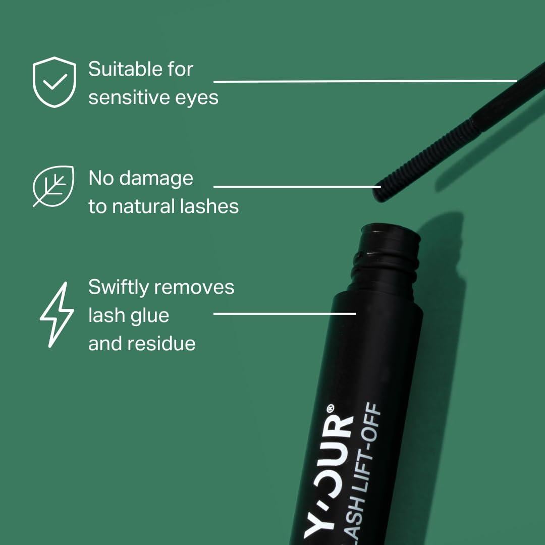 Desmaquillante de Pestañas Y'OUR Lift-Off 295g - Suave y Efectivo