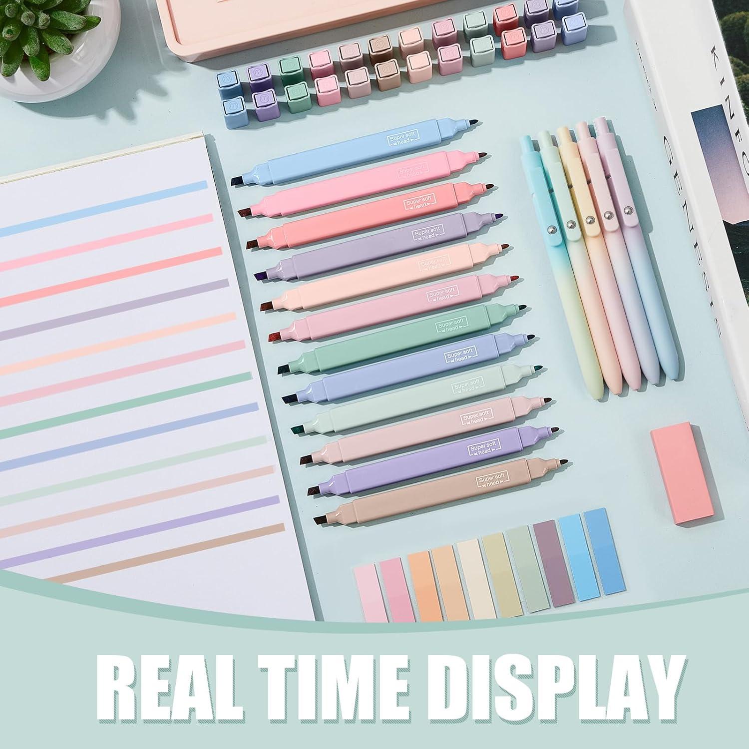 Kit de Anotación Jutom 38 Pcs con Marcadores y Notas Adhesivas