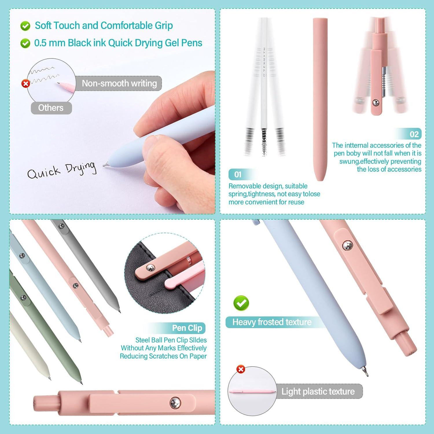 Kit de Anotación Jutom 38 Pcs con Marcadores y Notas Adhesivas