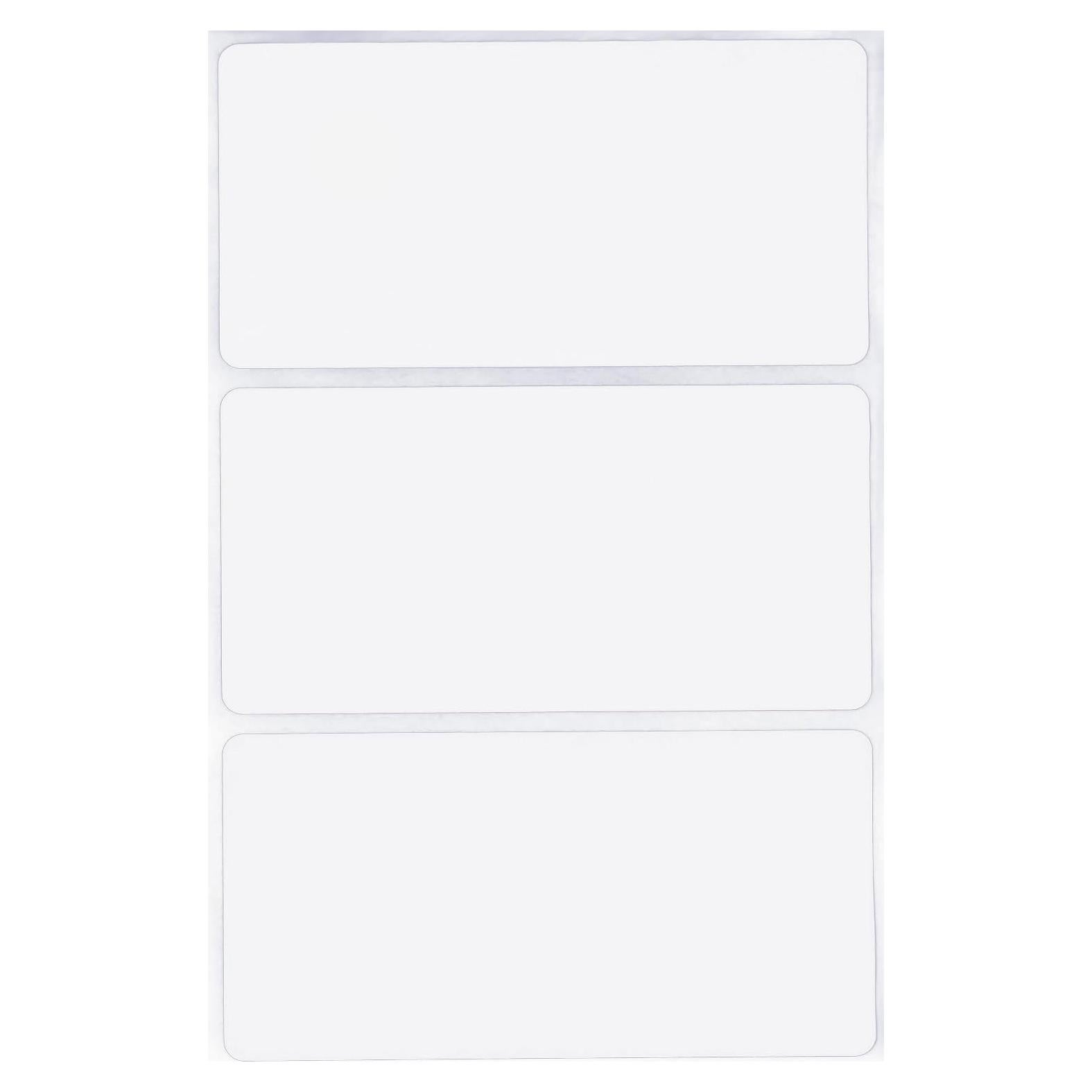 Etiquetas Adhesivas Rectangulares Royal Green 150 Unidades 102x51mm