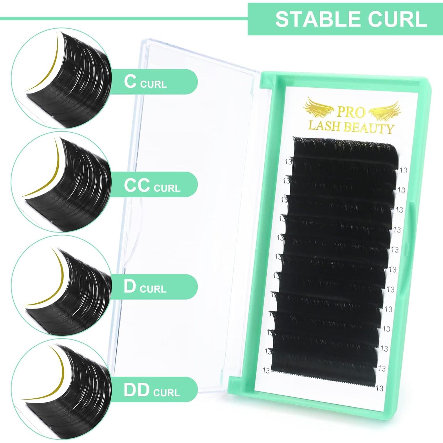 Extensiones de Pestañas Easy Fan CC 0.05 9-20 mm Pro LASHBEAUTY