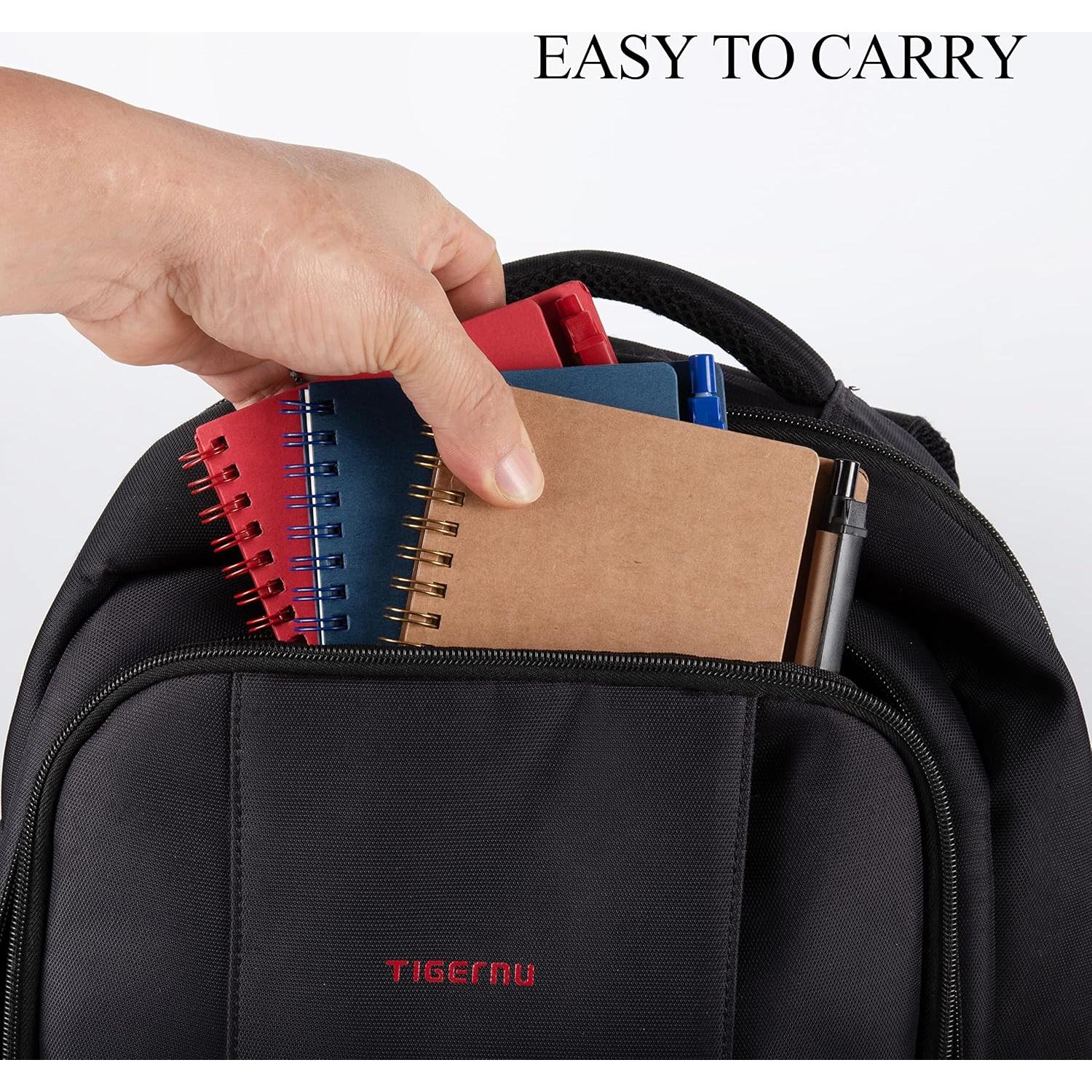 4 Cuadernos Espirales Steno WILFANS con Notas y Bolígrafos