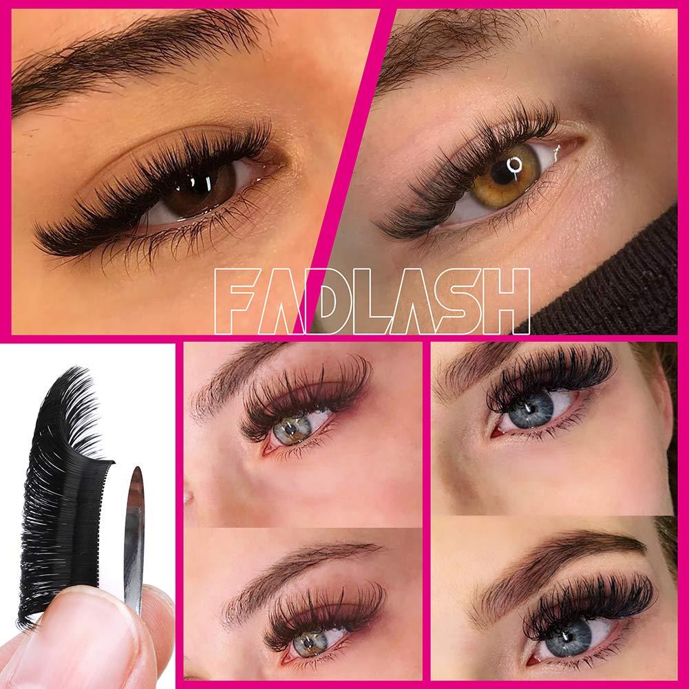 Extensiones de Pestañas FADLASH 0.03mm D Curl 16mm 5D-10D