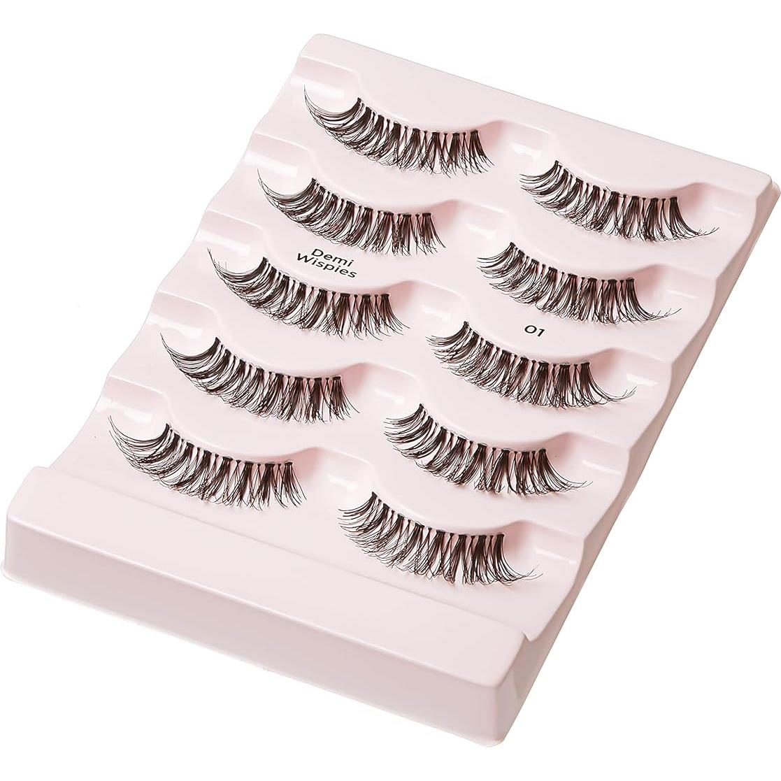 Pestañas Postizas i-ENVY Demi Wispies + Adhesivo Transparente