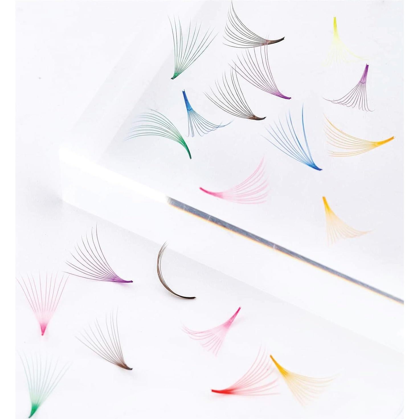 500 Piezas Extensiones de Pestañas VNE Supply 15mm 8D D Curl