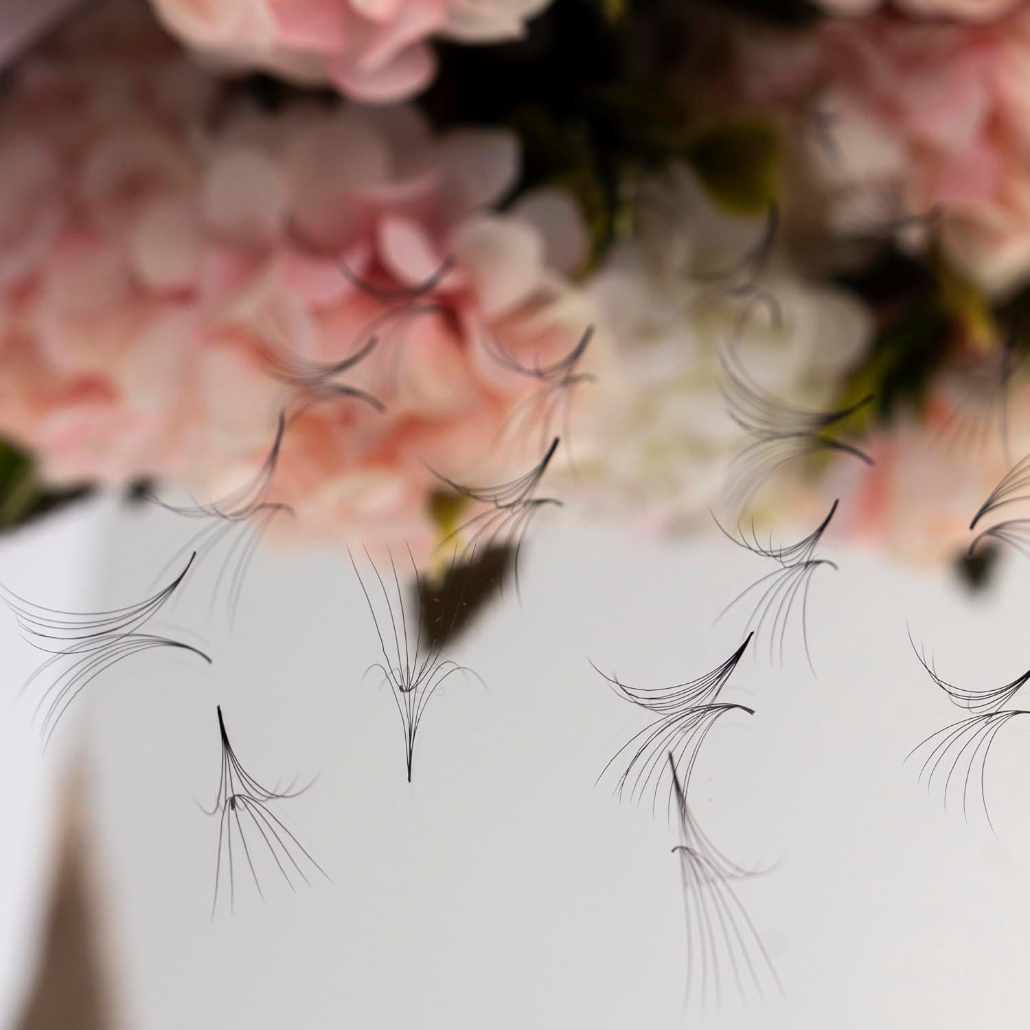 Extensiones de Pestañas VNE 500 Ventiladores 10D C Curl 9-16mm