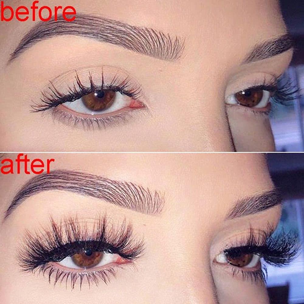 Pestañas Postizas 3D Andy's Orchids - 20 Pares Naturales