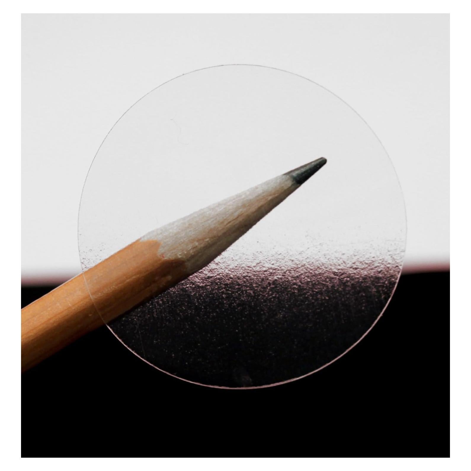 Etiquetas Redondas Transparentes ChromaLabel 1.5" 5000 Unidades