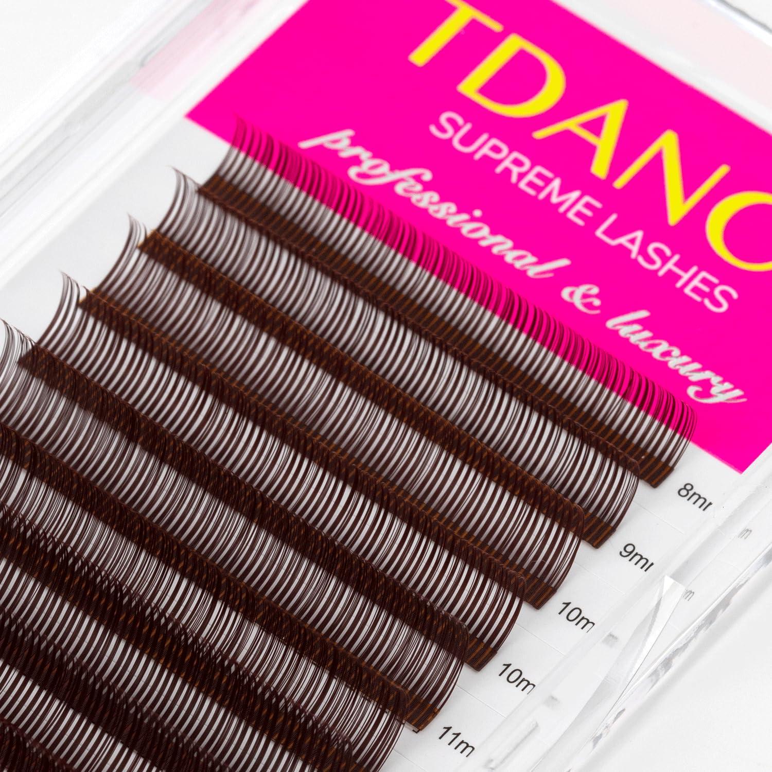 Extensiones de Pestañas 5D TDANCE Flora Marrón 8-15mm