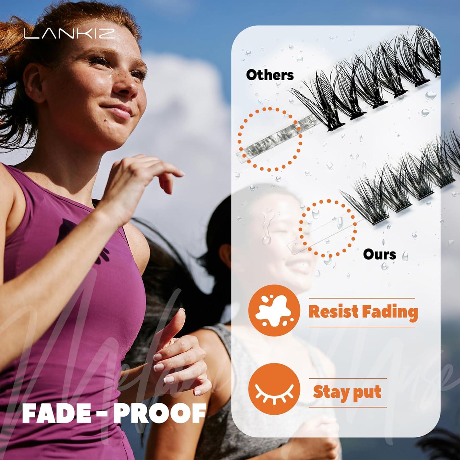 Kit de Extensión de Pestañas LANKIZ MuseV+ C, 280 pcs, 40D+50D