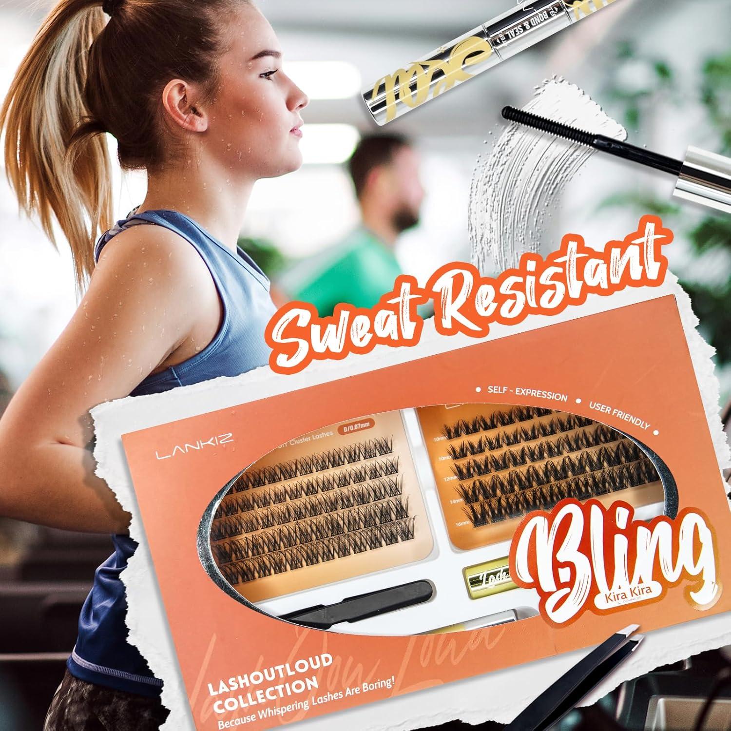 Kit de Extensión de Pestañas LANKIZ MuseV+ C, 280 pcs, 40D+50D