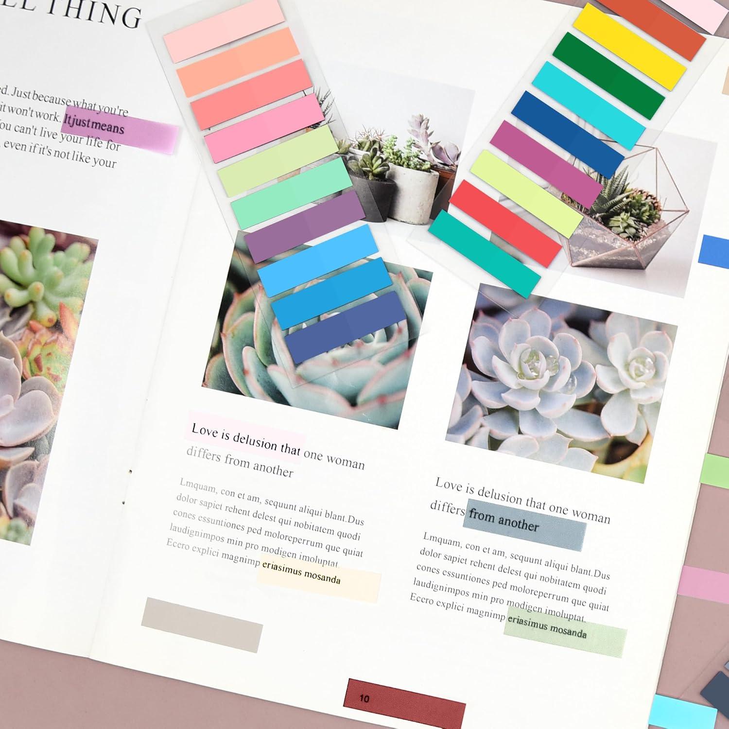 Pestañas Adhesivas SIQUK 4200 Piezas 1.1x4.5 cm Morandi