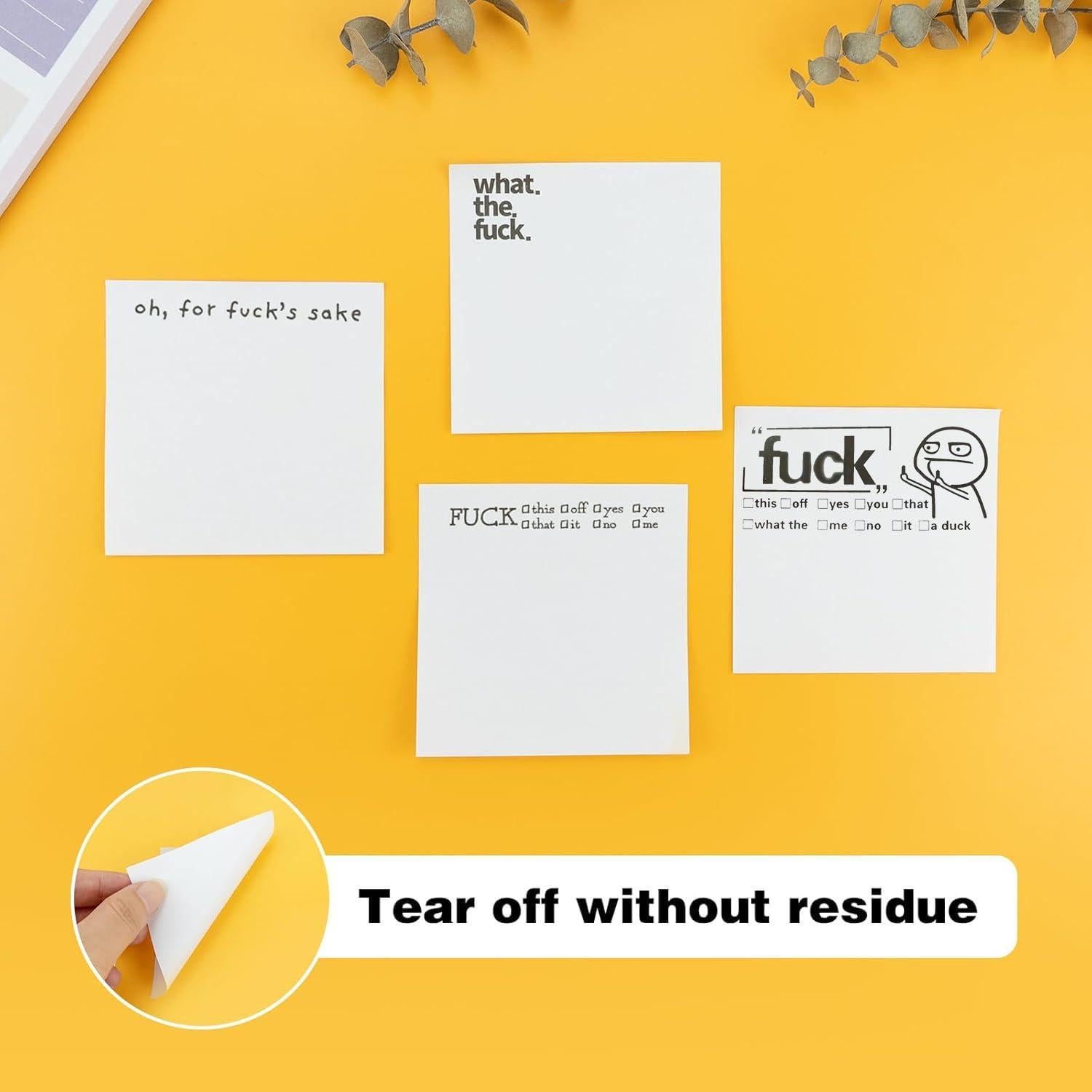 Notas Adhesivas Divertidas GETRIC 200 Piezas 15.8x10.5 cm