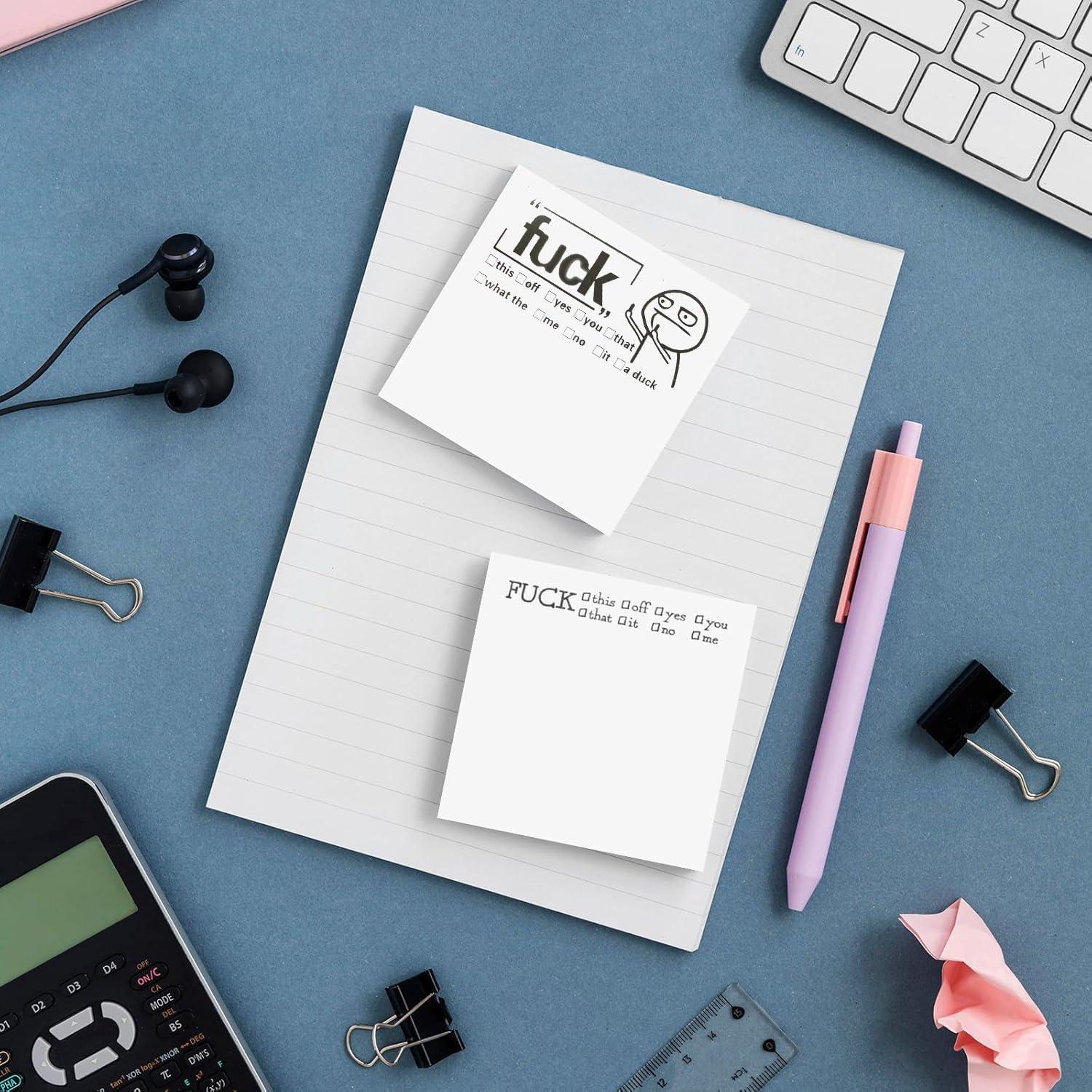 Notas Adhesivas Divertidas GETRIC 200 Piezas 15.8x10.5 cm