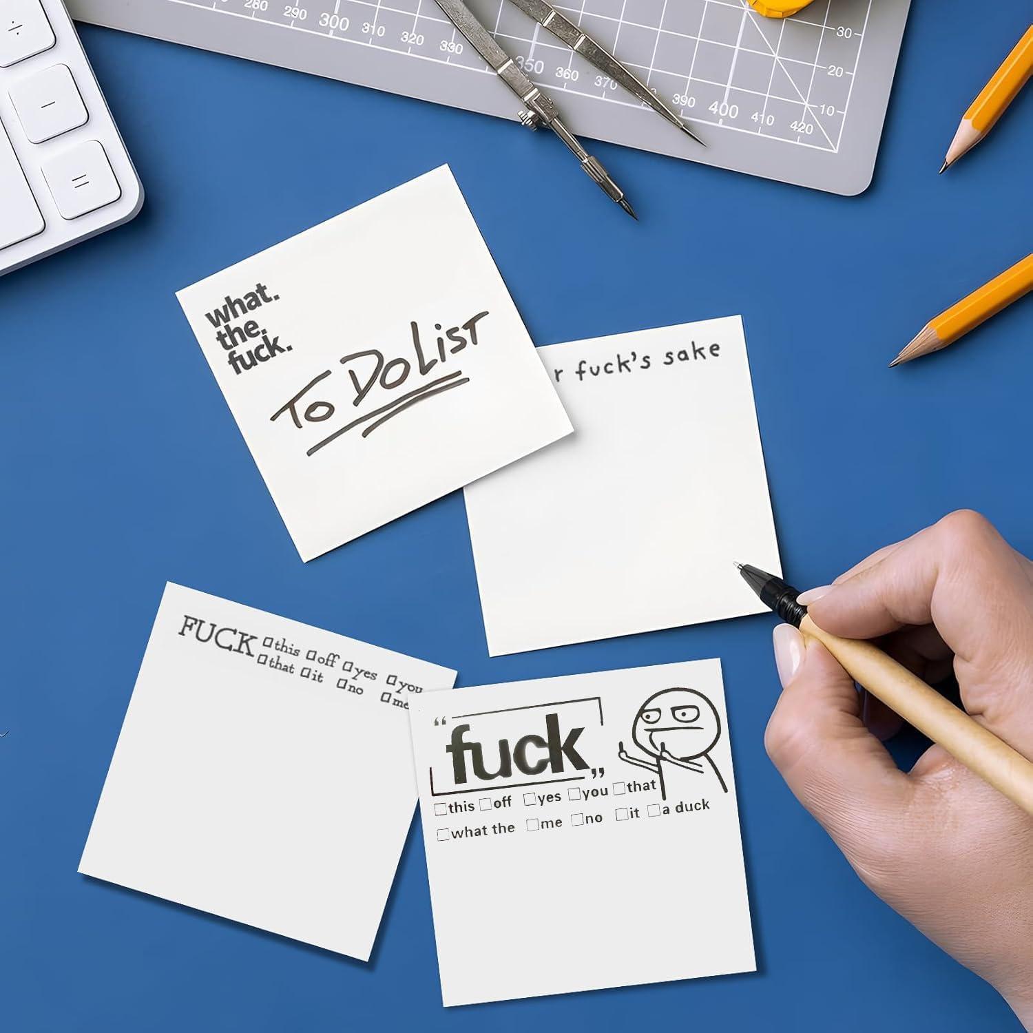 Notas Adhesivas Divertidas GETRIC 200 Piezas 15.8x10.5 cm