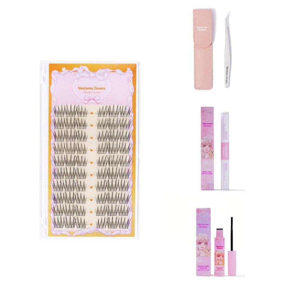 Pestañas Postizas Idol 3D Ninetynine Dreams 60PCs 9-13mm