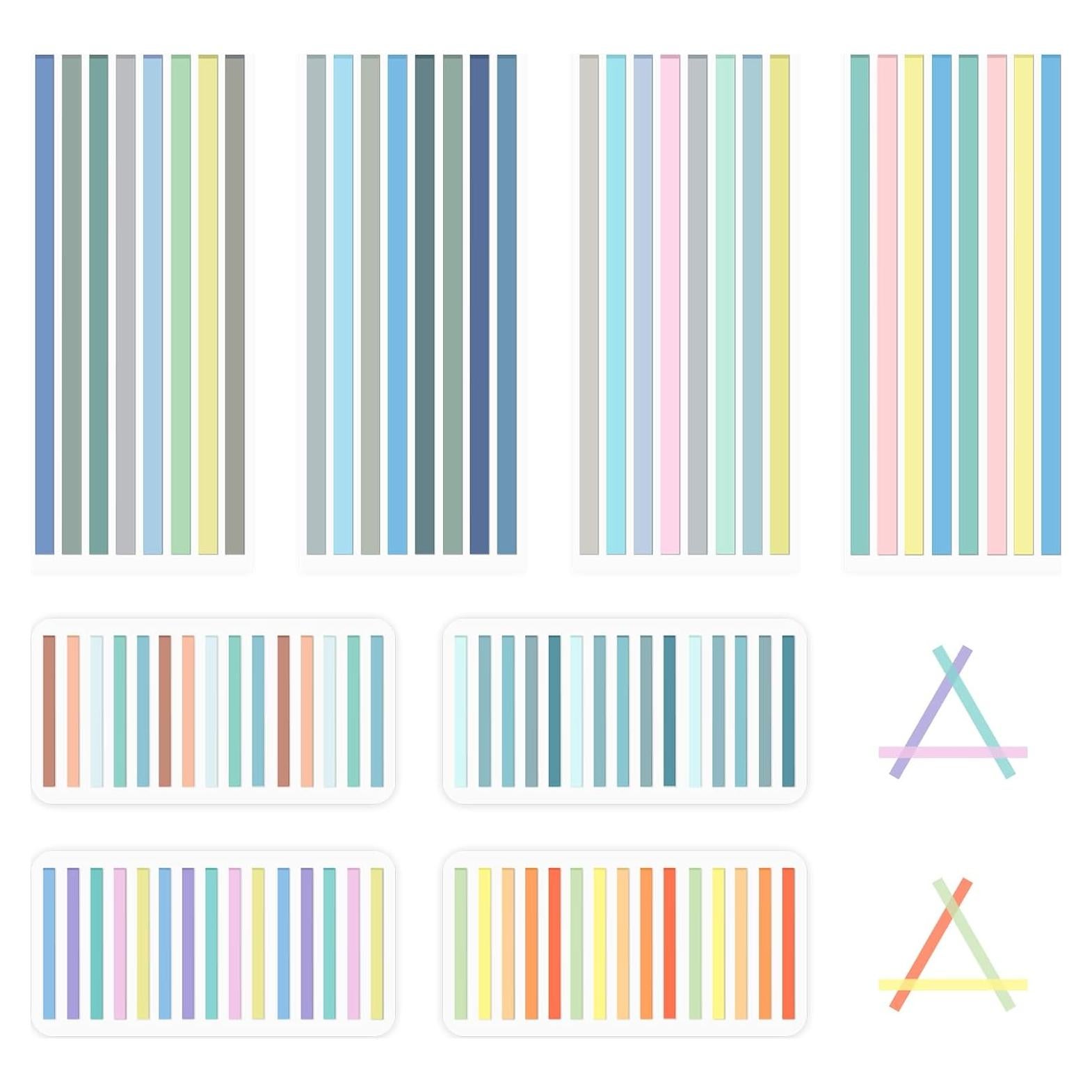 Cinta Resaltadora Transparente Removible Temiary 1840 Hojas