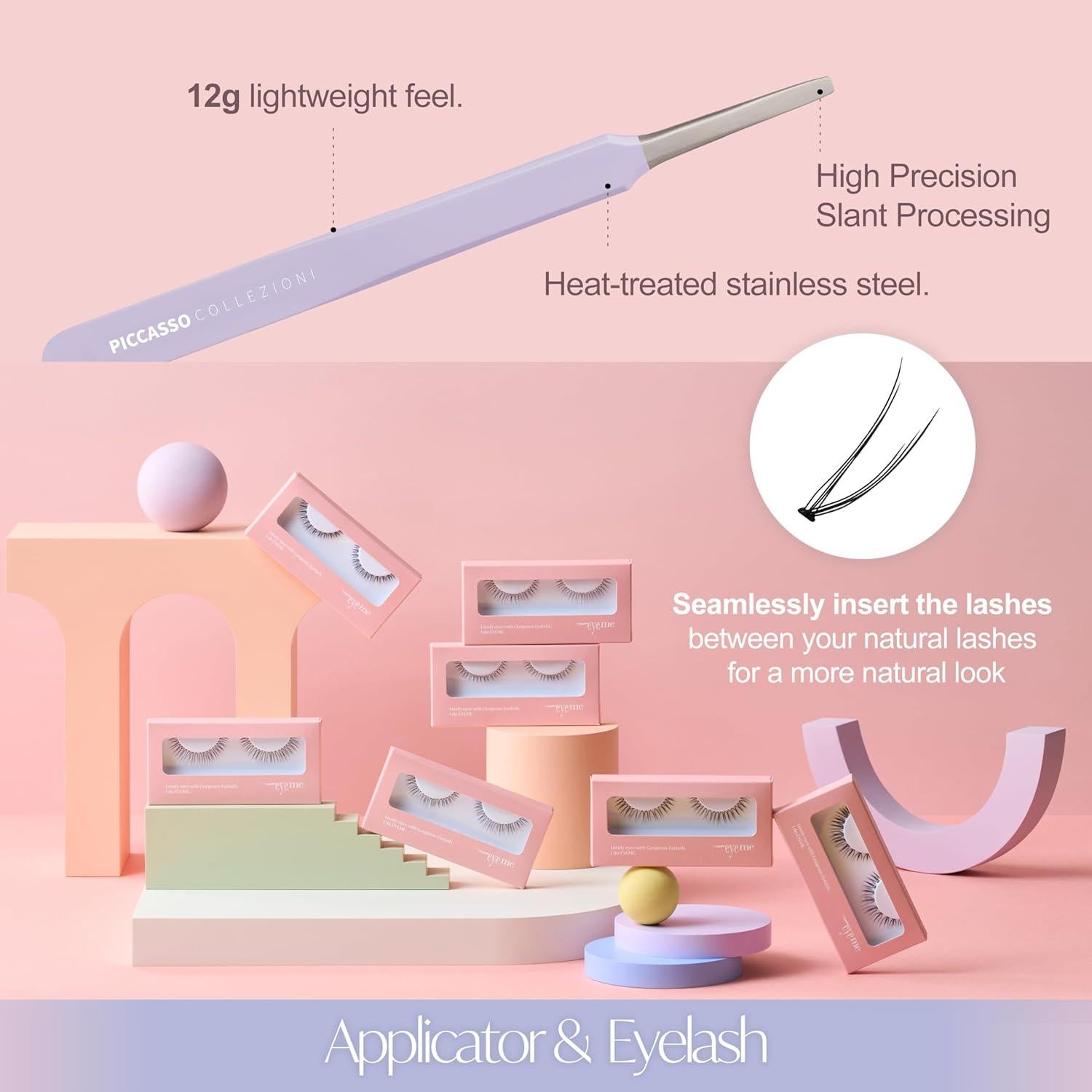 Pestañas de Clúster EYEME NO.V32 - Paquete de 5 Sets K-Beauty