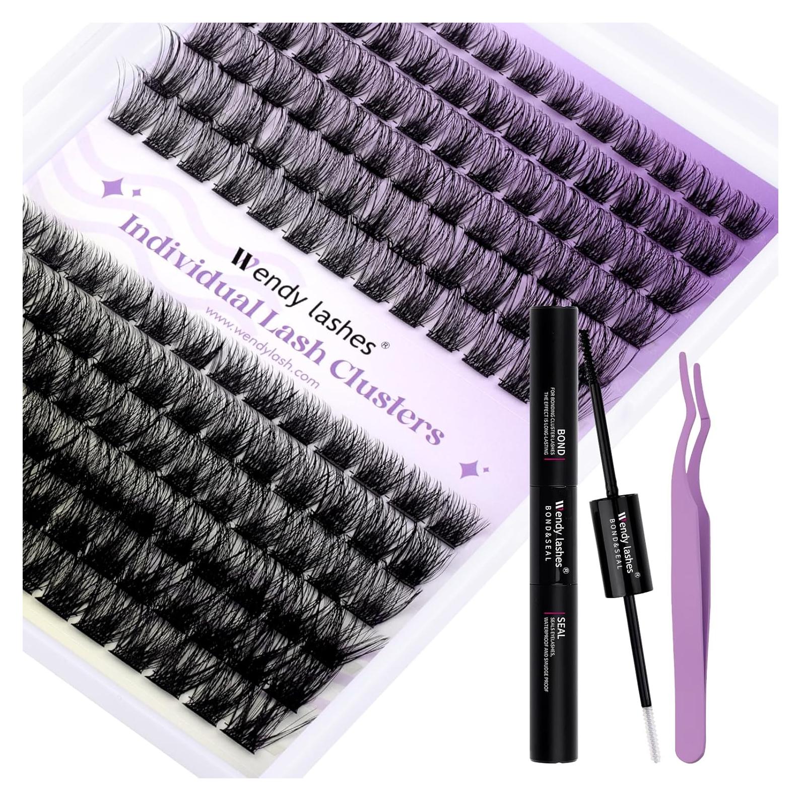 Kit de Extensión de Pestañas DIY Wendy Lashes 12-16mm Natural/Volumen