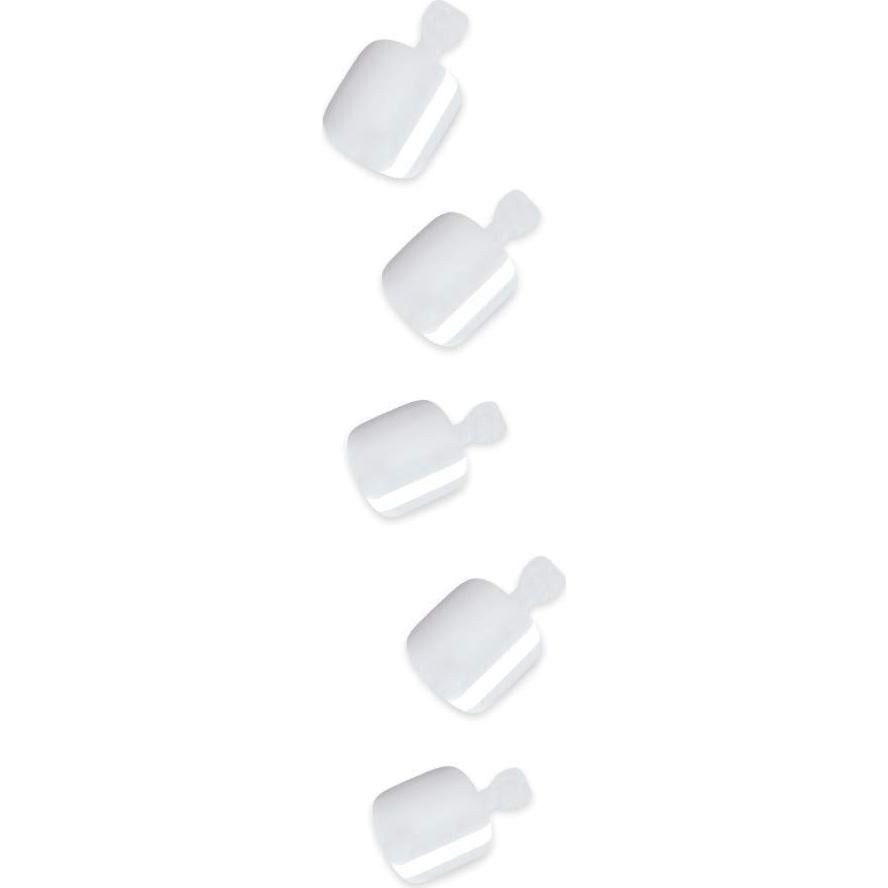 KISS 96 Full Cover Toenails Kit, Long Lasting Fake Nails, DIY Home Manicure Set with Pink Gel Nail Glue 3 g / 0.11 oz. and 96 Fake Toenails in 12 Sizes for up to 4 pedicures