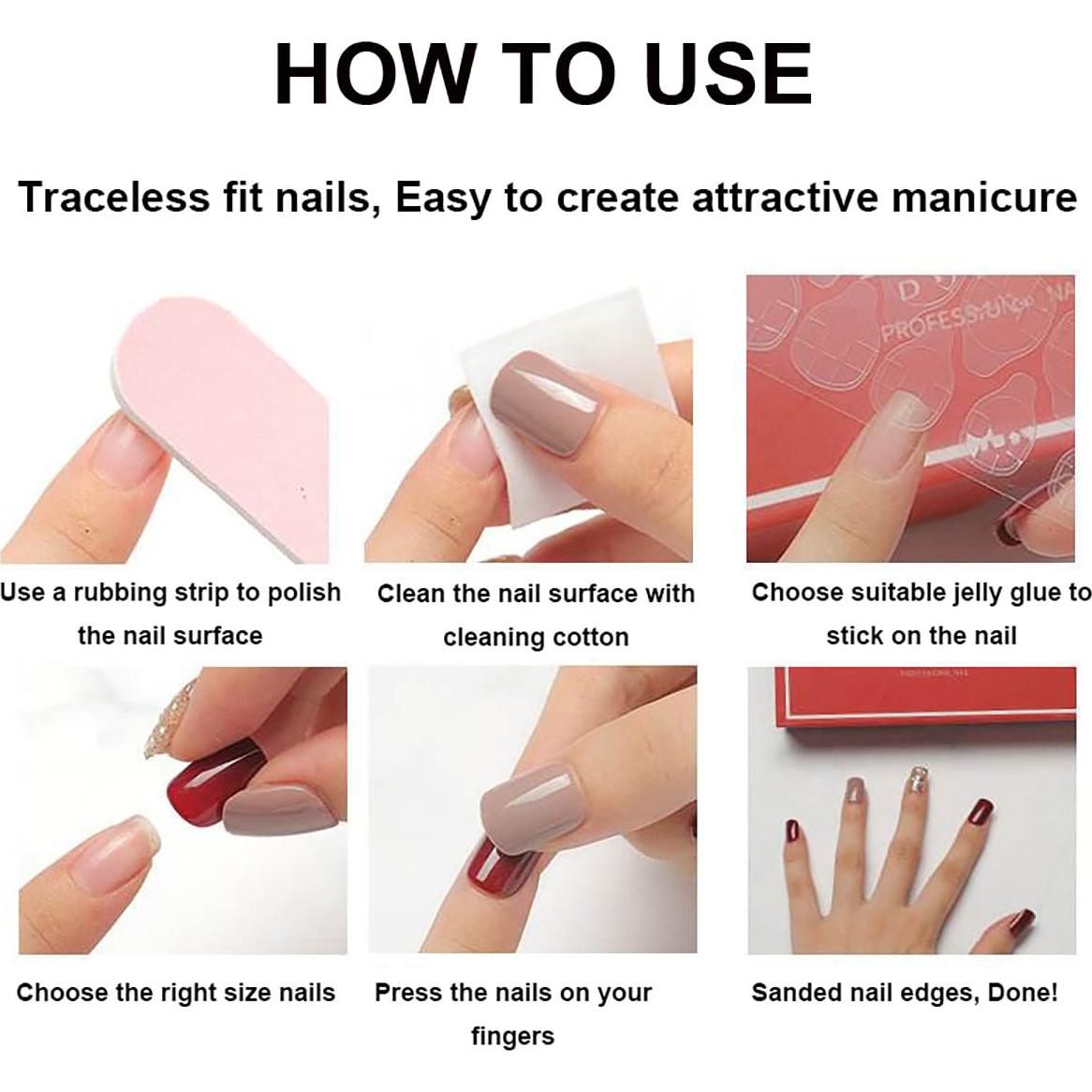 24Pcs Spring Summer Press on Nails Medium Length Almond Fake Nails Artificial Daisy Floral Glossy Design Full Cover Glue on Nails Pink False Nails Stick on Nails for Women Girls Acrylic Manicure Salon