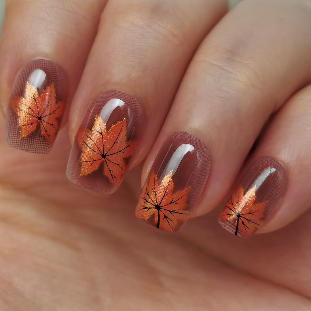 Uñas Postizas Curvlife de Gel Punta Francesa 32 Piezas