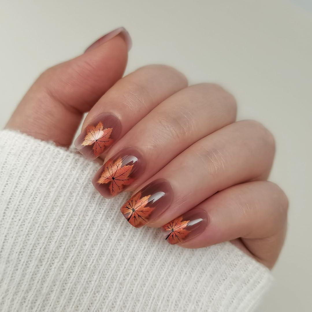 Uñas Postizas Curvlife de Gel Punta Francesa 32 Piezas