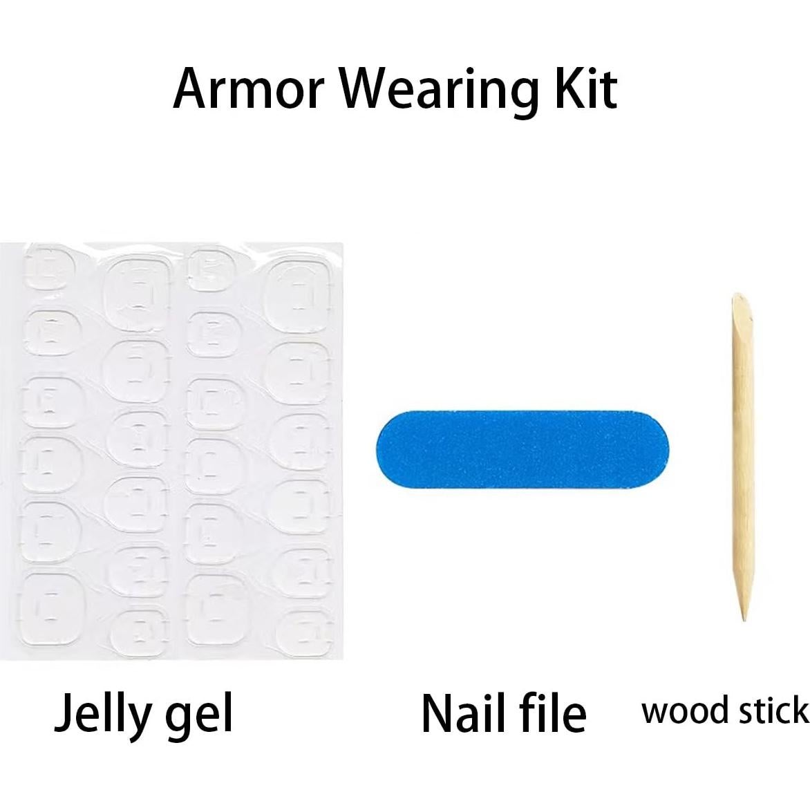 White French Tip Press on Nails Short Square Fake Nails Nude Pink Glossy Design Cute False Nails Stick on Nails Full Cover Acrylic False Nails for Women Girls DIY Manicure Decoration 24pcs