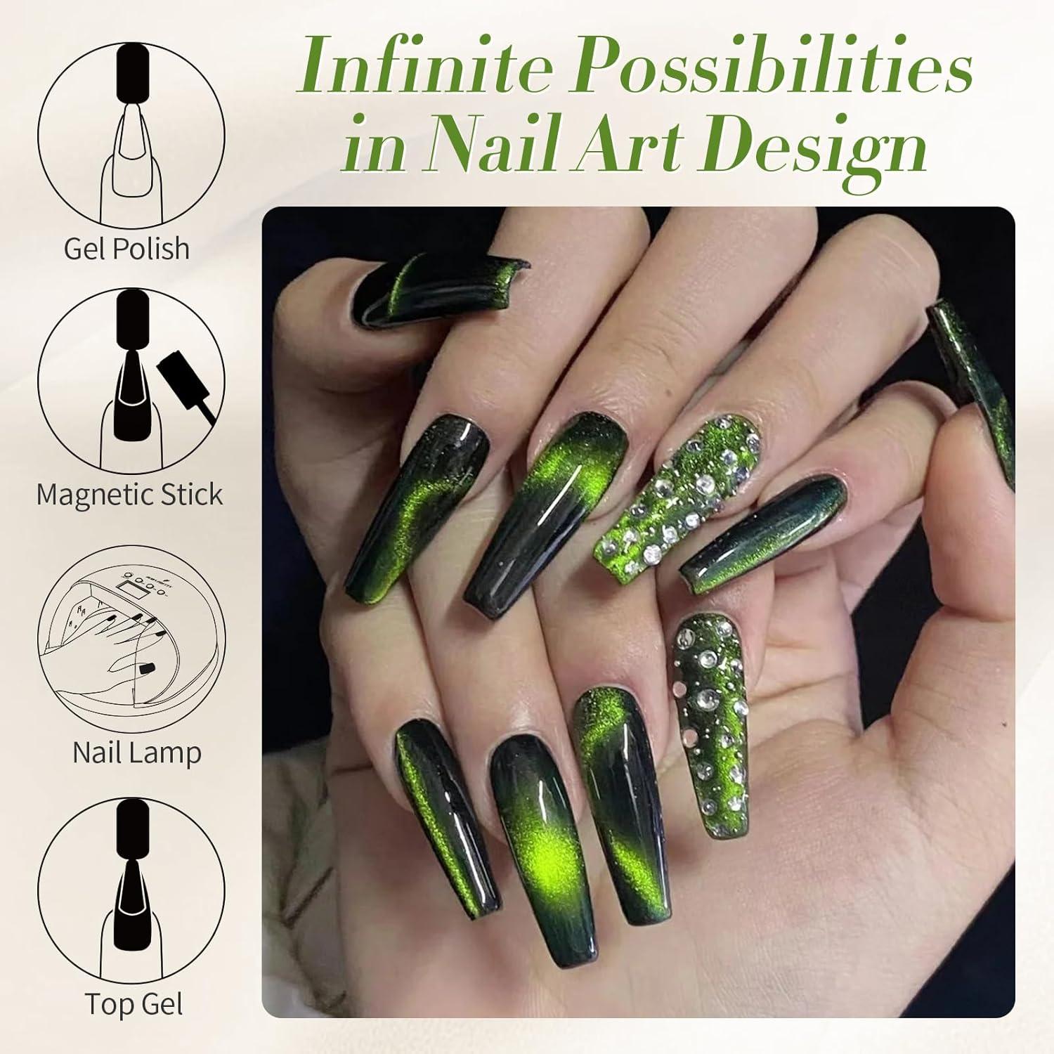 Esmalte de Uñas Magnético BORN PRETTY 15ml Agujero de Gusano